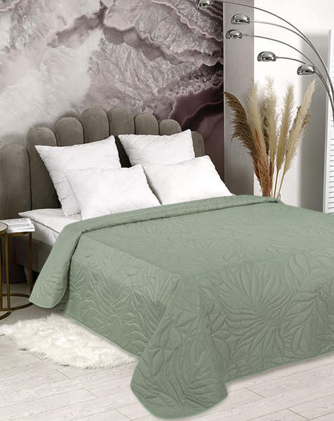 Изображение товара Покрывало АртПостель Оливковый с кантом 2241/1 (ультрастеп, 150x215)