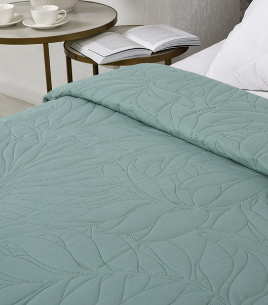 Изображение товара Покрывало АртПостель Фисташковый с кантом 2241/1 (ультрастеп, 150x215)