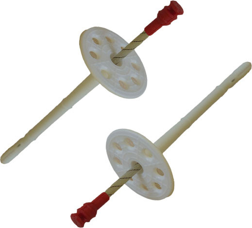 Изображение товара Дюбель для теплоизоляции МагКомпозит ДКТ 90/10-Т со стеклопластиковым стержнем и термозаглушкой