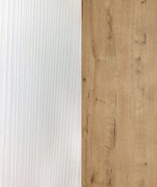 Изображение товара Кухонный гарнитур Eligard Lion 1.5 без столешницы (белый/дуб натуральный)