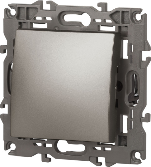 Изображение товара Клавиша для выключателя ЭРА Elegance 14-1111-16 / Б0065812 (титан)