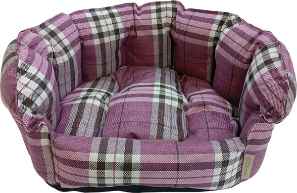 Изображение товара Лежанка для животных Happy Friends Ракушка Амелия Шале фуксия stm 824