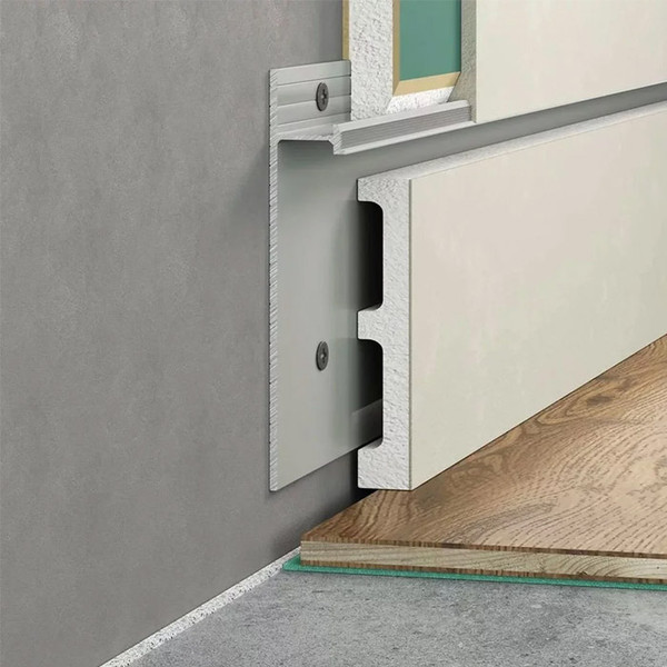 Изображение товара Плинтус Profiling ПЛ-80/13 (2.7м черный матовый)