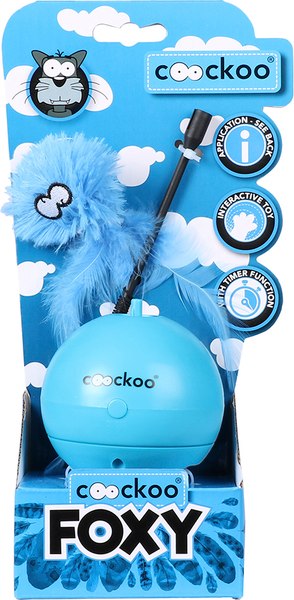 Изображение товара Игрушка для кошек EBI Foxy / 699/441459 (голубой, с батарейками)