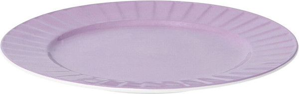 Изображение товара Тарелка столовая обеденная HomeQueen Летние воспоминания 77104 (сиреневый)