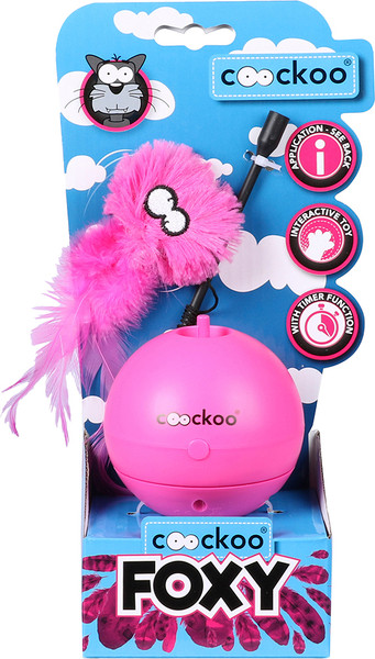 Изображение товара Игрушка для кошек EBI Foxy / 699/441466 (розовый, с батарейками)