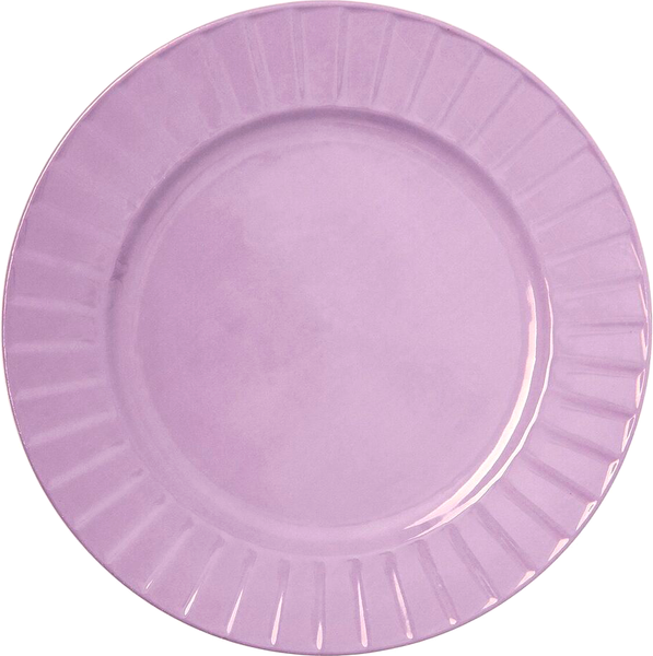 Изображение товара Тарелка столовая обеденная HomeQueen Летние воспоминания 77102 (сиреневый)