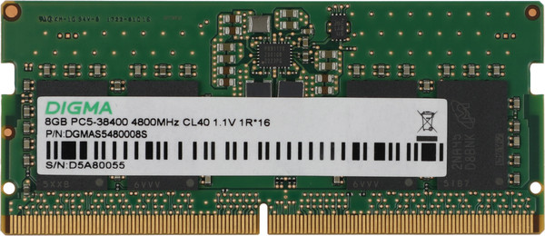 Изображение товара Оперативная память DDR5 Digma DGMAS5480008S