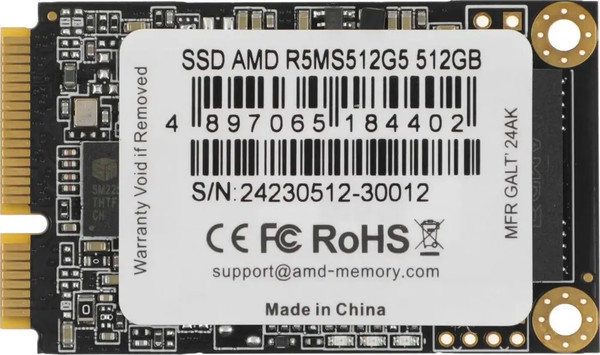 Изображение товара SSD диск AMD R5MS512G5