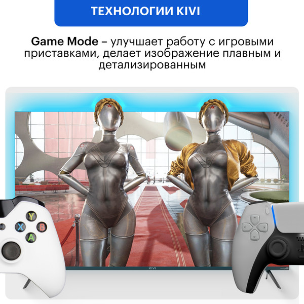 Изображение товара Телевизор Kivi 24" M24HD70W (белый)
