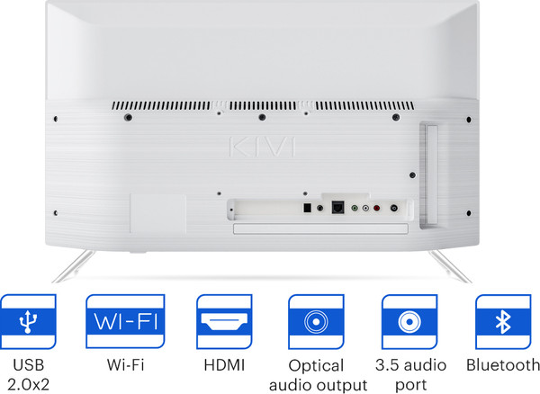 Изображение товара Телевизор Kivi 24" M24HD70W (белый)