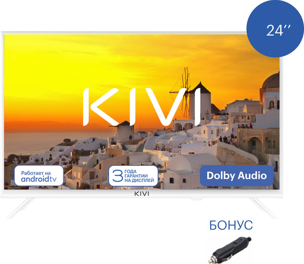 Изображение товара Телевизор Kivi 24" M24HD70W (белый)