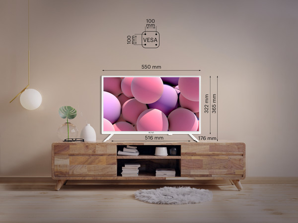 Изображение товара Телевизор Kivi 24" M24HD70W (белый)