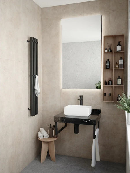 Изображение товара Столешница под раковину Teymi Helmi 60 / T150306 (черный мрамор)