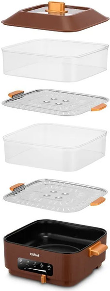 Изображение товара Пароварка стационарная Kitfort КТ-6506