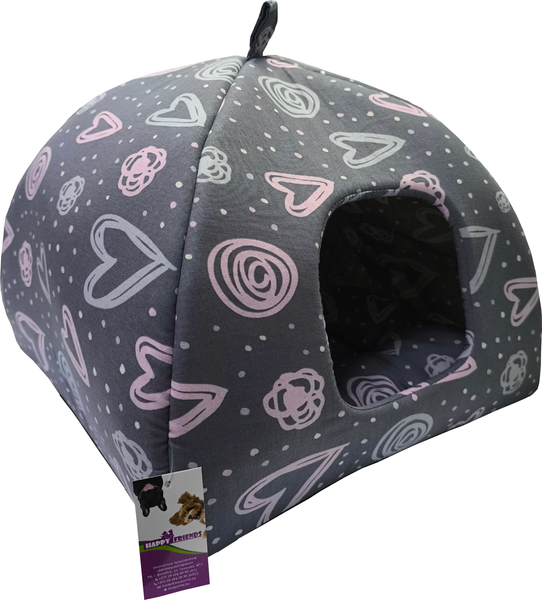 Изображение товара Домик для животных Happy Friends Любящее сердце stm 829