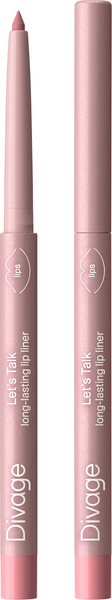 Изображение товара Карандаш для губ Divage Let’s Talk long-lasting lip liner Автоматический тон 01