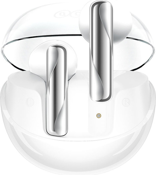 Изображение товара Беспроводные наушники QCY AilyBuds / BH24QT32A (прозрачный/белый)