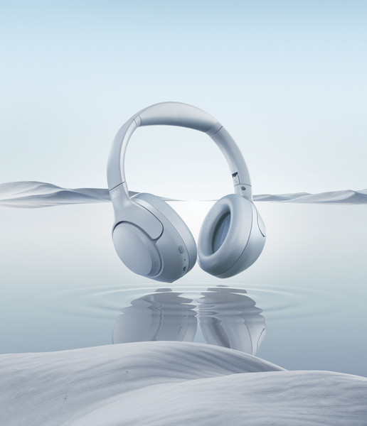 Изображение товара Беспроводные наушники QCY H3 / BH23H3A (серый/синий)