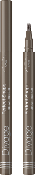 Изображение товара Фломастер для бровей Divage Perfect Shape тон 01 светло-коричневый