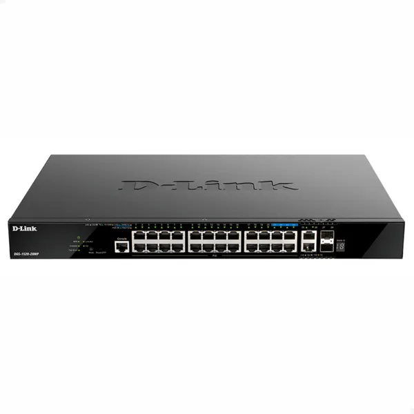 Изображение товара Коммутатор D-Link DGS-1520-28MP/BY/A1A