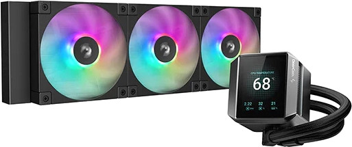 Изображение товара Кулер для процессора Deepcool Mystique 360 ARGB (R-LX750-BKADSNC-G-1) (черный)