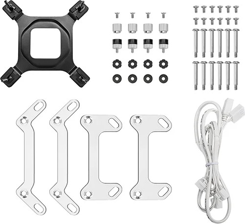 Изображение товара Кулер для процессора Deepcool Mystique 360 WH ARGB (R-LX360-WHDSNMCP-G-1)