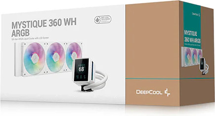 Изображение товара Кулер для процессора Deepcool Mystique 360 WH ARGB (R-LX360-WHDSNMCP-G-1)