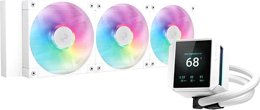 Изображение товара Кулер для процессора Deepcool Mystique 360 WH ARGB (R-LX360-WHDSNMCP-G-1)