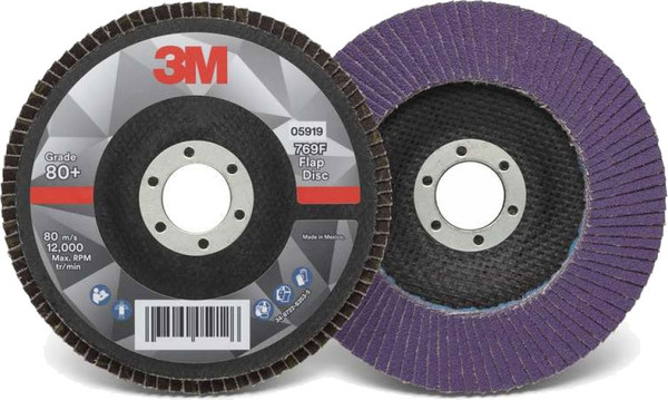 Изображение товара Шлифовальный круг 3M 125x22мм 769F P80+ / 52009 (конический)