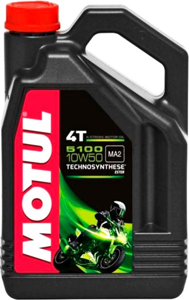 Изображение товара Моторное масло Motul 5100 10W50 4T / 113189 (4л)