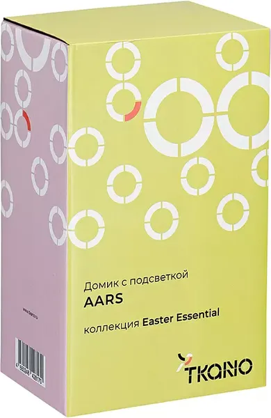 Изображение товара Световая фигурка Tkano Easter Essential Aars Домик с подсветкой / TK25-DEC-BD0001
