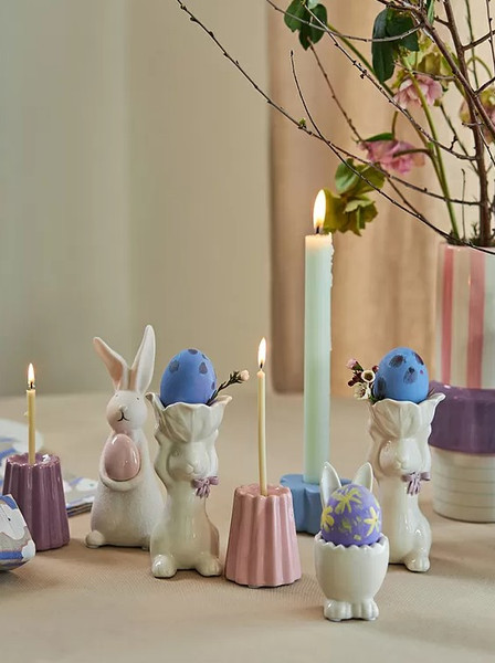 Изображение товара Подставка для яйца Tkano Easter Essential Magic Rabbit / TK25-DEC-RA0002