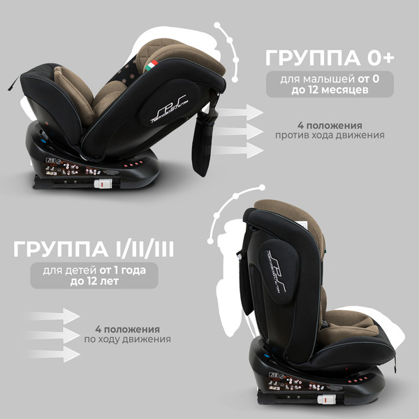 Изображение товара Автокресло Sweet Baby Crosstour 360 SPS Isofix 0-36 (бежевый)