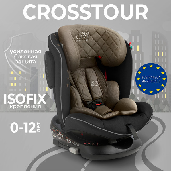 Изображение товара Автокресло Sweet Baby Crosstour 360 SPS Isofix 0-36 (бежевый)