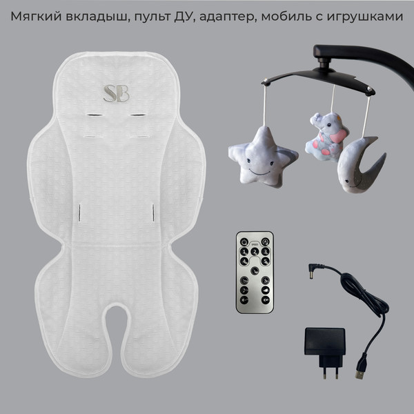 Изображение товара Стульчик для кормления Sweet Baby Amuleto (стальной серый)