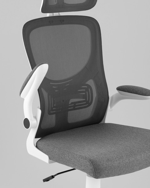 Изображение товара Кресло офисное TopChairs Airone D-516-1 (серый)