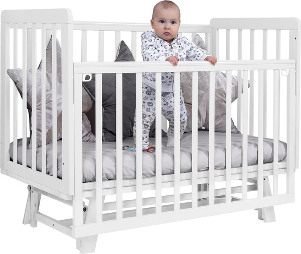 Изображение товара Детская кроватка Sweet Baby Luciano с маятником (белый)