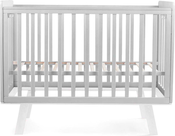 Изображение товара Детская кроватка Sweet Baby Luciano с маятником (серый/белый)