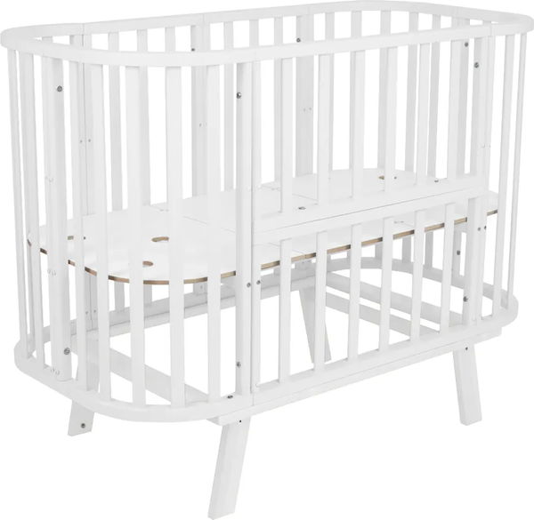 Изображение товара Детская кровать-трансформер Sweet Baby Belloni 3в1 с маятником (белый)