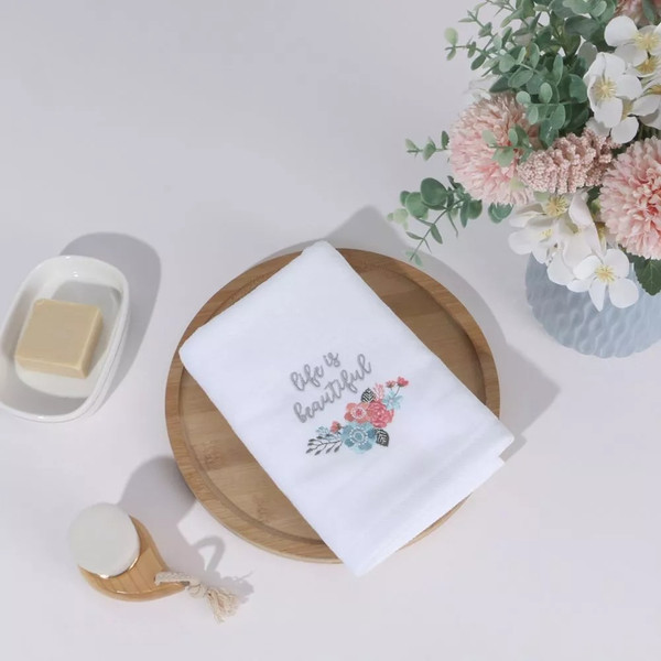 Изображение товара Полотенце Arya Wish 40x60 / 8680943254702 (белый)