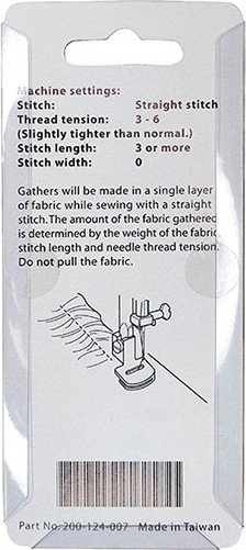 Изображение товара Лапка для швейной машины Janome 200-124-007