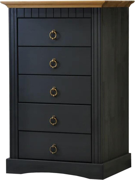 Изображение товара Комод Dipriz Неаполь / Д.20021.1 (серый RAL7016/крышка антик )