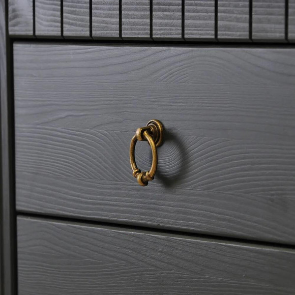 Изображение товара Комод Dipriz Неаполь / Д.20021.1 (серый RAL7016/крышка антик )