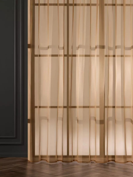 Изображение товара Гардина Arya Veo 300x280 / 8001885853936 (кофе с молоком)