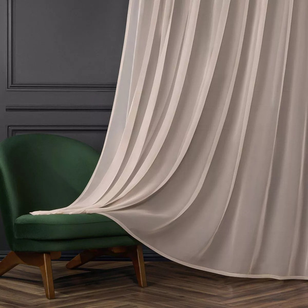 Изображение товара Гардина Arya Veo 300x280 / 8001885853943 (персиковый мусс)