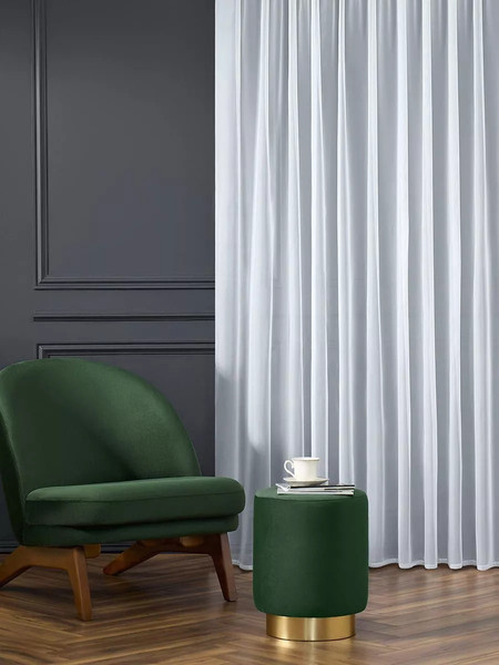 Изображение товара Гардина Arya Veo 500x250 / 8001885870827 (белый иней)