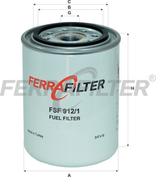 Изображение товара Топливный фильтр Ferra Filter FSF912/1