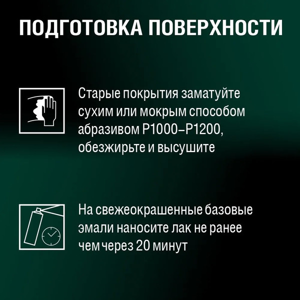 Изображение товара Лак автомобильный AUTOP №6 УФ-устойчивый высокоглянцевый ATP-A07317 (650мл)