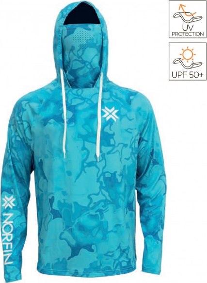 Изображение товара Кофта для охоты и рыбалки Norfin Sun Pro Halibut Hoodie / 135001-S